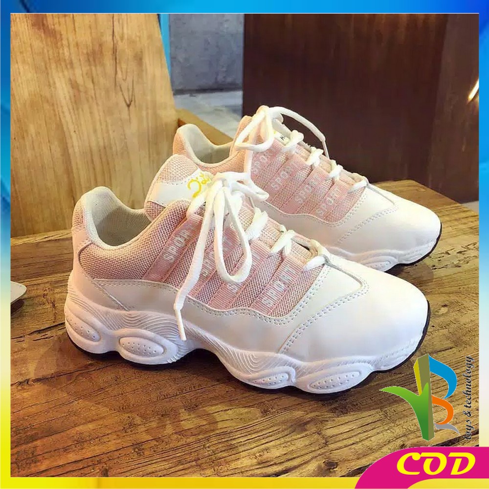 RB-S1 117 Sepatu Kets Wanita Sepatu Sneakers Joging Sport Sepatu Running Olahraga Fashion Trendy