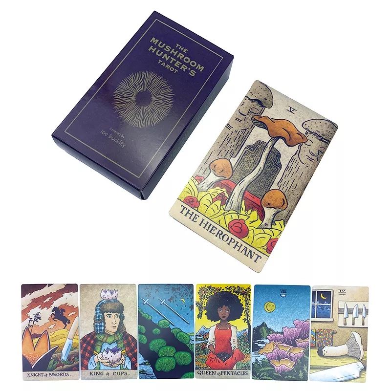 Mushroom Hunter Tarot 12x7cm include guide paper