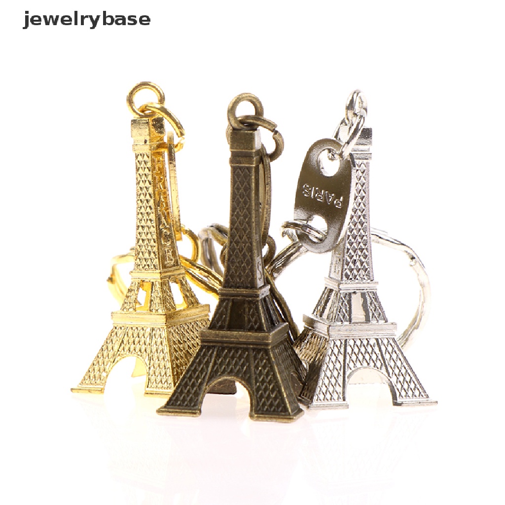 5 Pcs Gantungan Kunci Bentuk Menara Eiffel Paris Untuk Souvenir