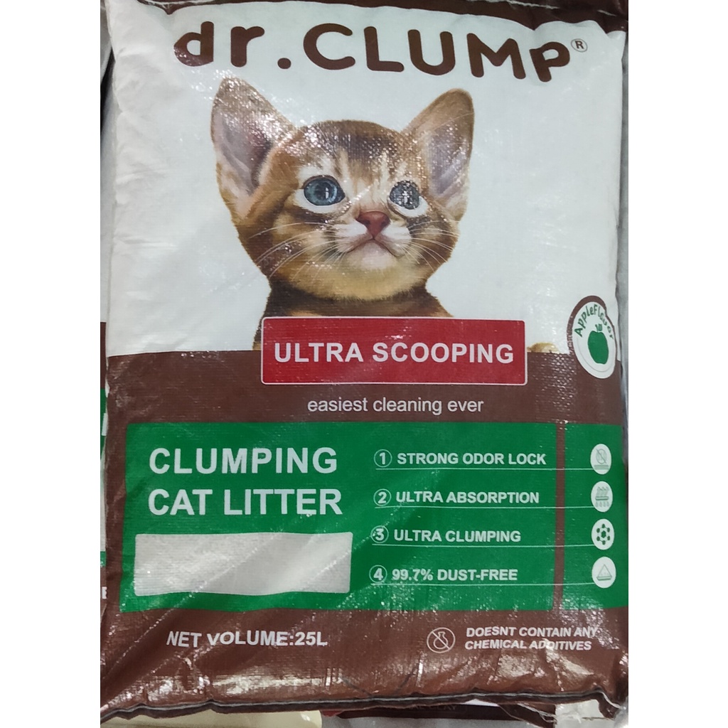Pasir kucing dr clump 25 litter