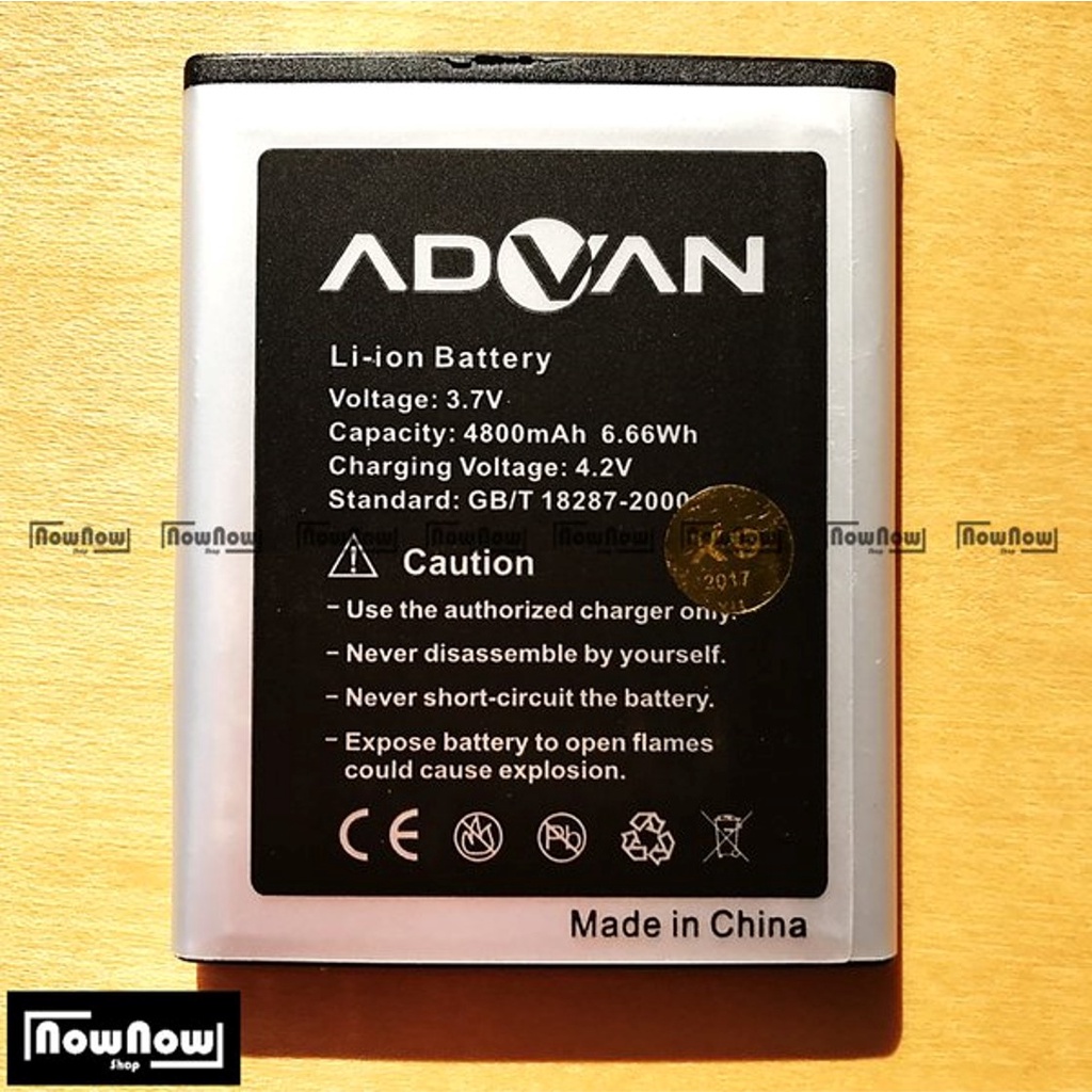 Baterai Advan S4A Plus S4A+ Original Double Power Batre Batrai Battery HP