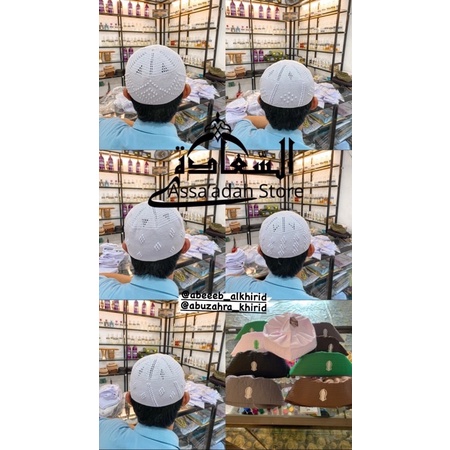 Kopiah Rajut Mahalli || kopiah Rajutan Tangan || Kopiah Rajut lokal