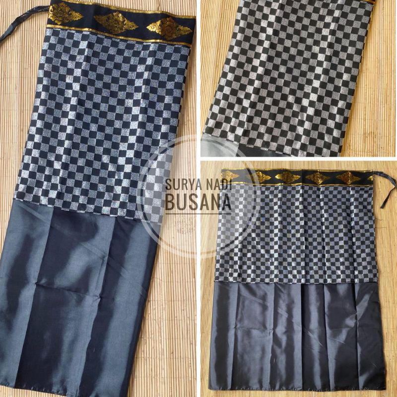 Wastra pelinggih bali poleng singapore premium satu meter