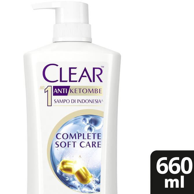 Clear Shampoo Complete Soft Care 660ml