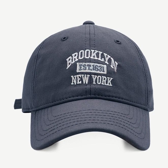 Topi Unisex Cap Hat Soft Material Bordir Brooklyn New York Baseball terbaru 2022