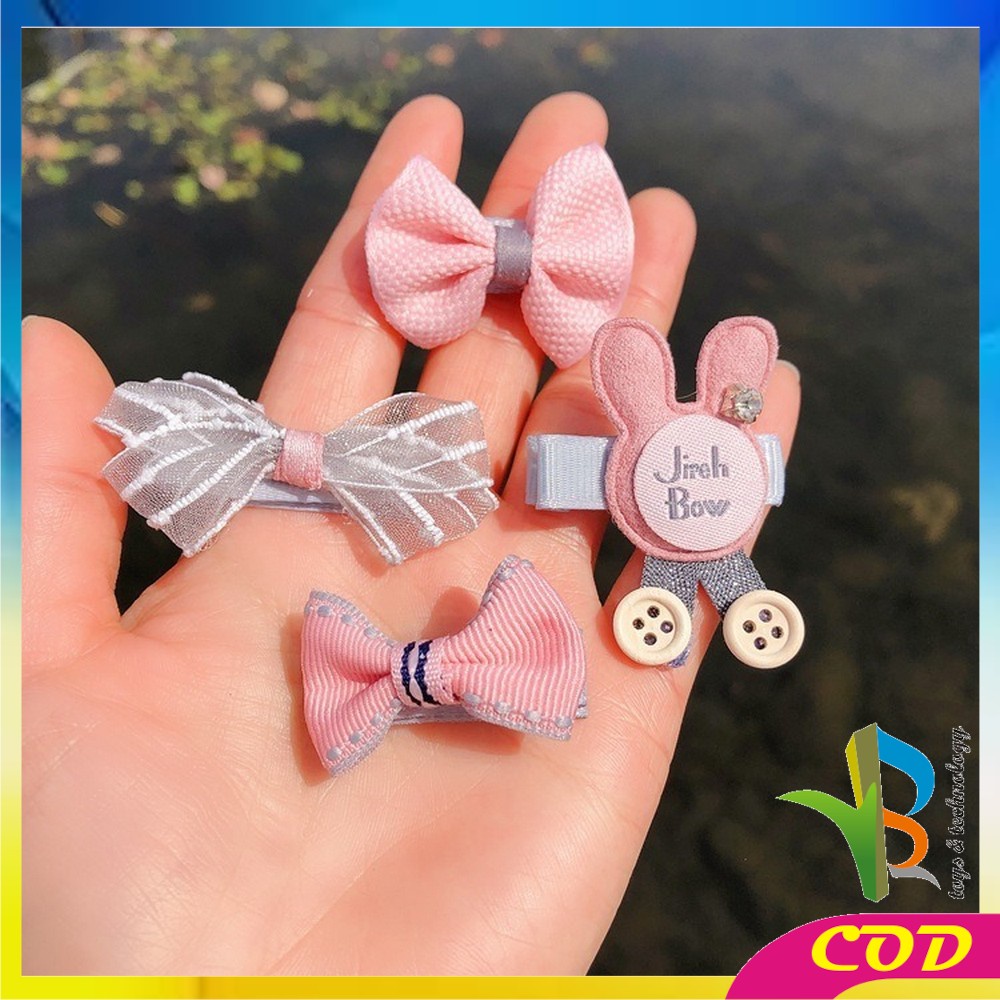 RB-C340-C342 Jepit Rambut Anak Lucu Set 10 IN 1 / Baby Hair Clip Ala Korea / Jepit Rambut Korea Anak / Jepitan Rambut Anak Korea Fashion / Hair Pin Rambut / Hair Clips