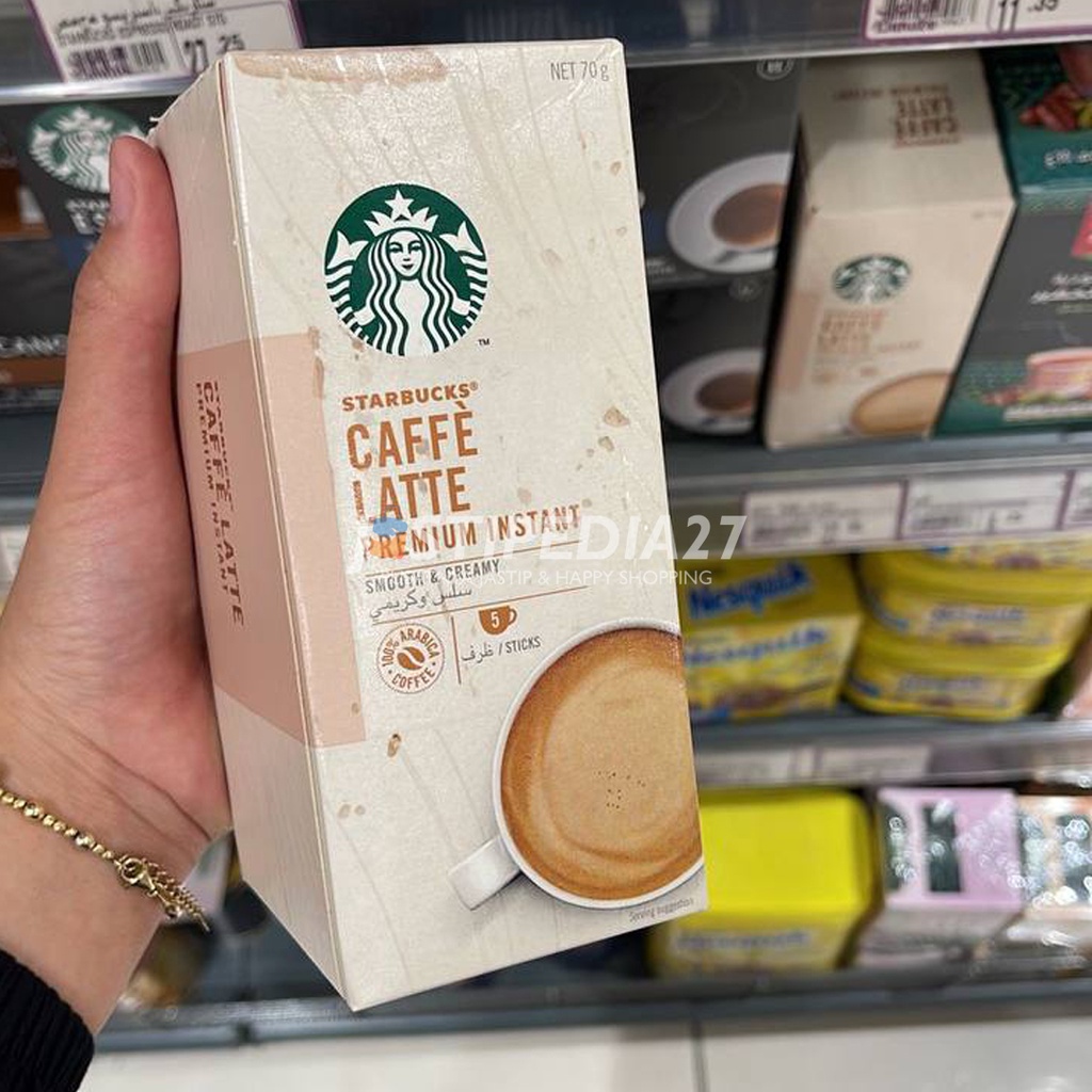 

Starbucks Caffe Latte Premium Instant 5 sticks