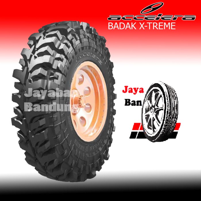 Ban Mobil Offroad Accelera Badak Extreme 31 X 10.5 R15 Ban Mobil