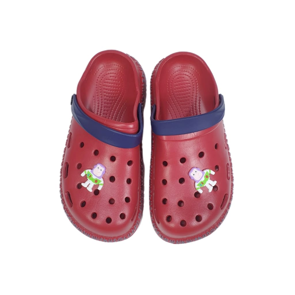 LUOFU ORIGINAL jelly sandal karet empuk murah anak baim sendal bakpao cowok laki laki E8109