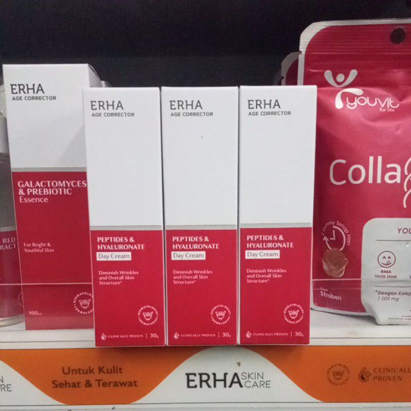 ERHA Age Corrector Day Cream 30g - Krim Pagi Anti Aging