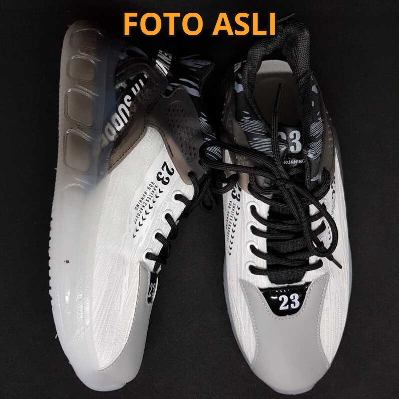 Sepatu Pria Sneakers Import - 119422 - Sepatu Casual Sport Cowok Termurah Shoes Men's Fashions Trendy