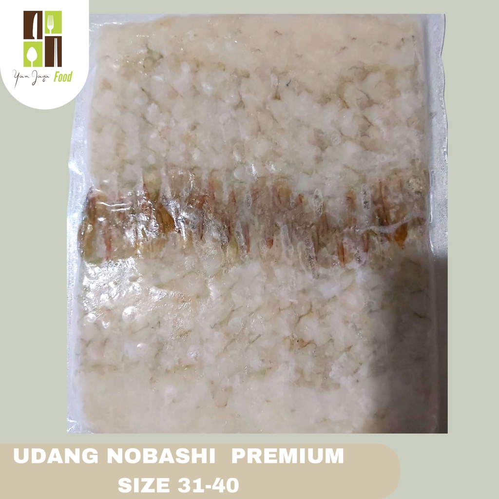 Udang Nobashi Premium Size 31-40 [Kemasan Plastik]