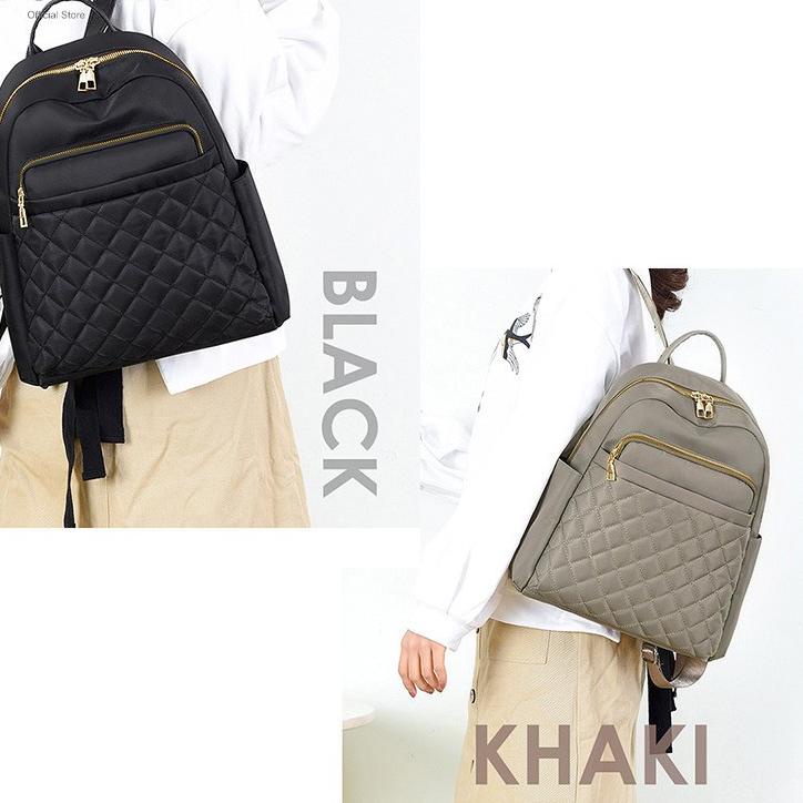 CUCI GUDANG Peonia PNA GENNA Ransel Korea Tas Wanita Punggung Import Kantor Kerja Sekolah Kuliah Out