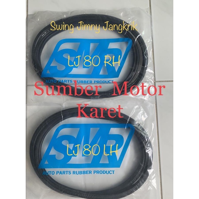 Karet Kaca Samping Swing Jimny Jangkrik Lj80