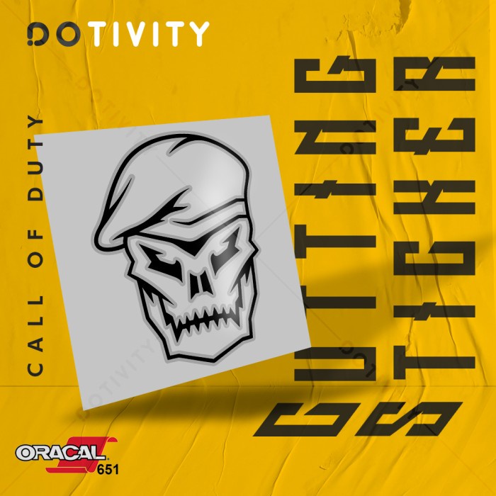 

Cutting Sticker CALL OF DUTY V2