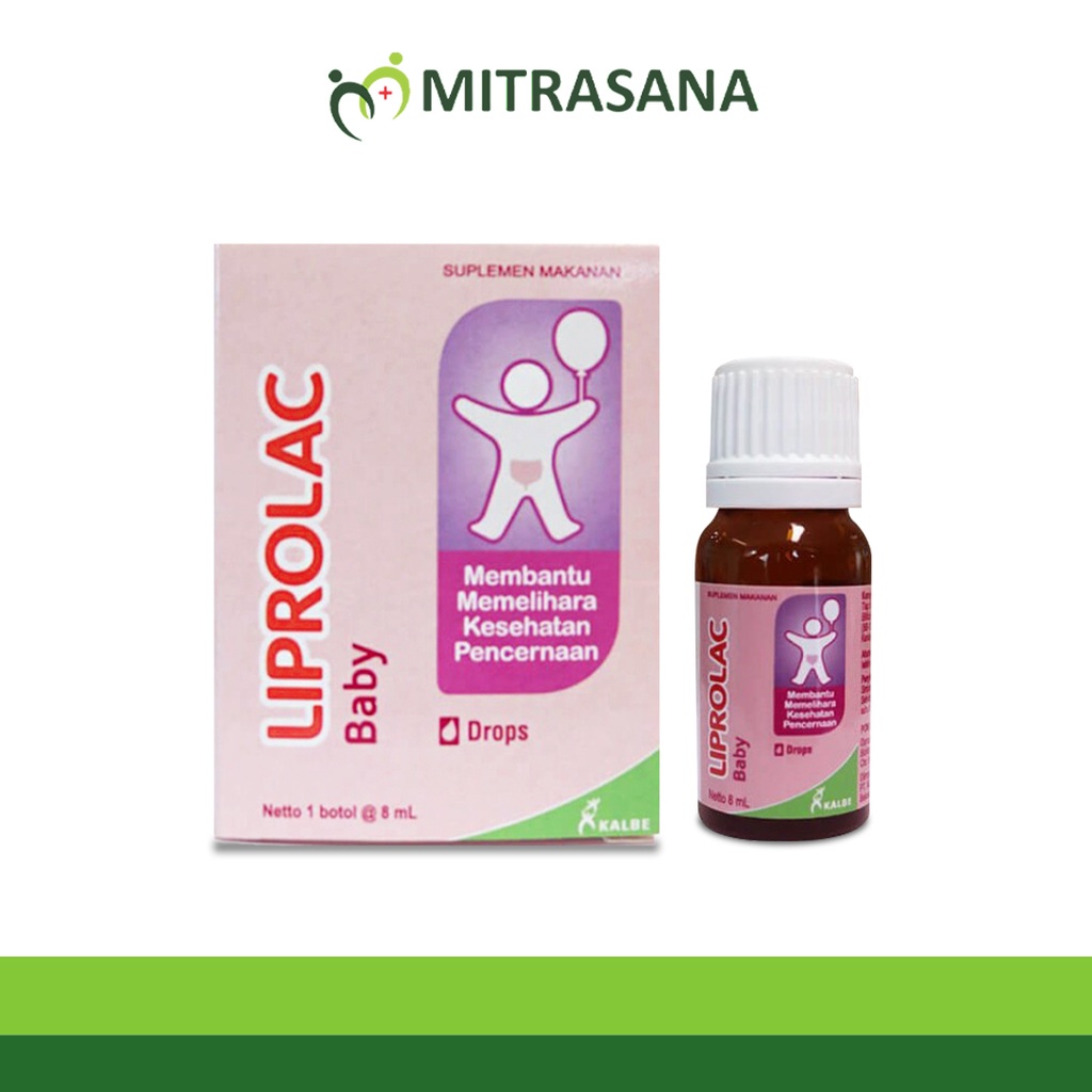 Liprolac Baby Drop 8 Ml - Probiotik &amp; Prebiotik Anak