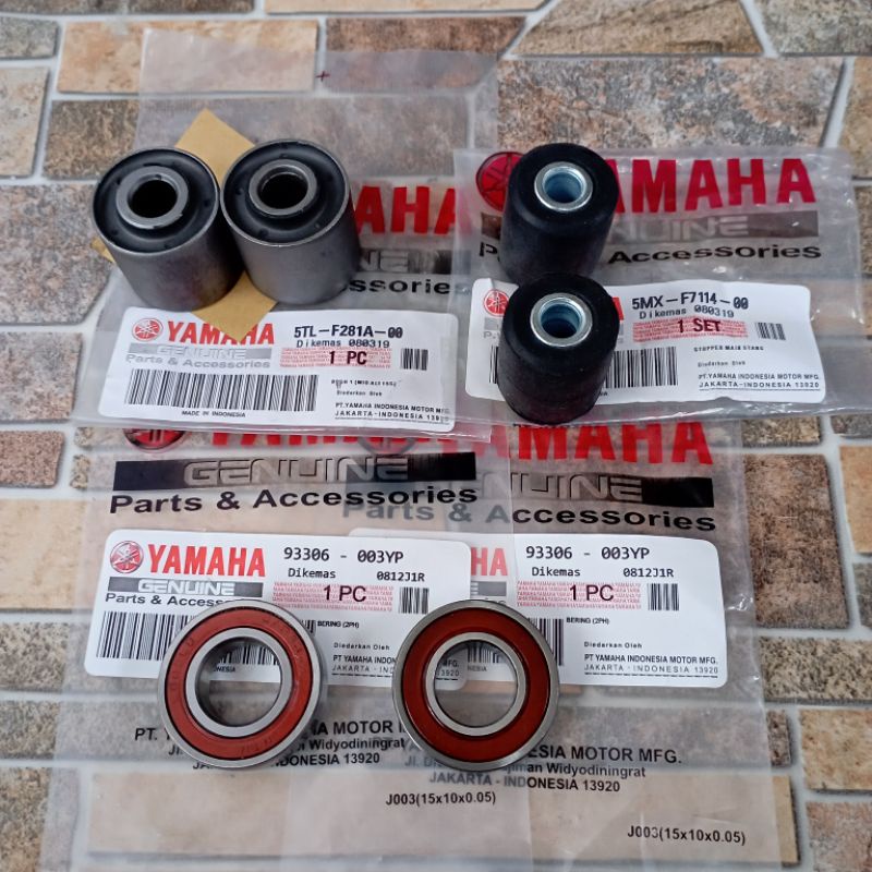 bosh arm bosh engine mounting + bearing 6003 + bosh fork yamaha mio sporty mio smile soul mio j