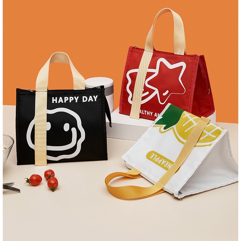MARKAS HL0462 Tas Bekal Karakter Lunch Bag Aluminium Foil