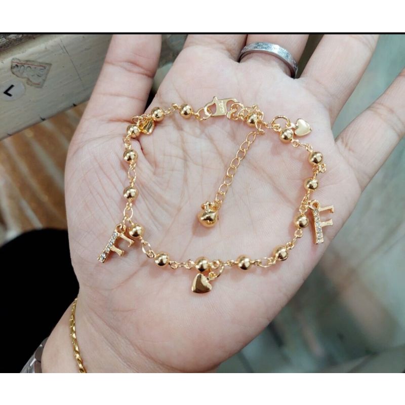 SET HURUF DEWASA KALUNG GELANG DAN CINCIN