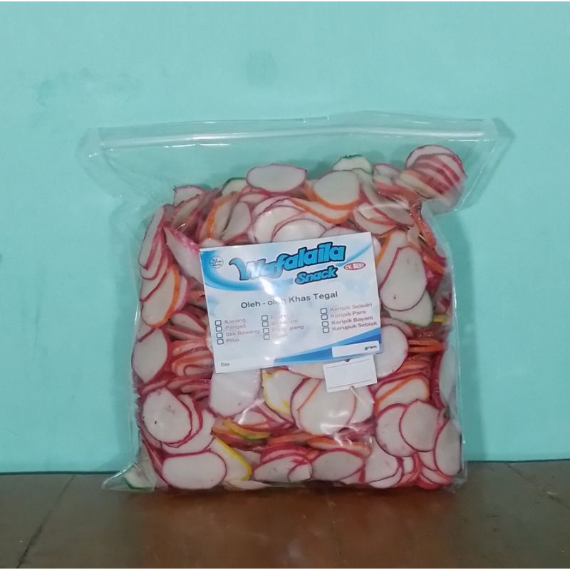 

KERUPUK SEBLAK MENTAH SPESIAL 500gr