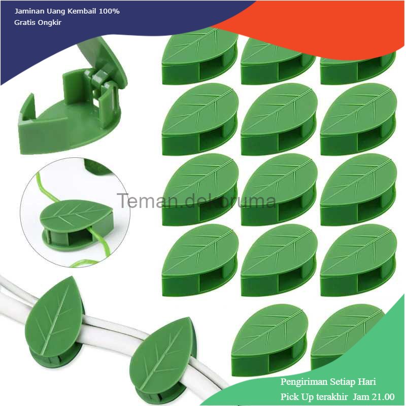 TD-PR2 ZITONG Klip Batang Tanaman Invisible Plan Vine Fixture 60 PCS - GL8