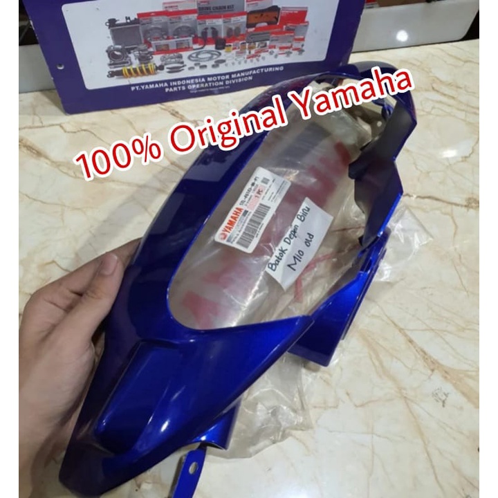 COVER BATOK LAMPU DEPAN MIO SPORTY MIO LAMA BIRU TUA ASLI ORI YAMAHA 5TL F6143 00 P1