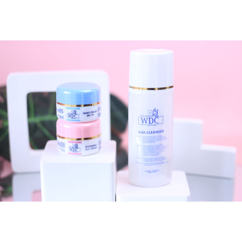 PAKET FARMA WDC GLOWING 3IN1 ORIGINAL - STANDAR BPOM MURAH