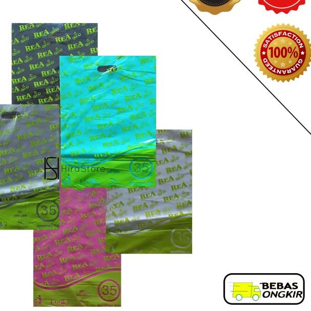 

Kantong Plastik HD Plong 35x50 isi 100 lembar merk REA packing online - Pink