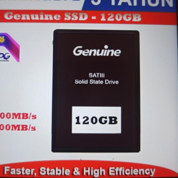 Genuine SSD 120GB Sata 3 - SSD 3D Nand 120 GB 2.5"