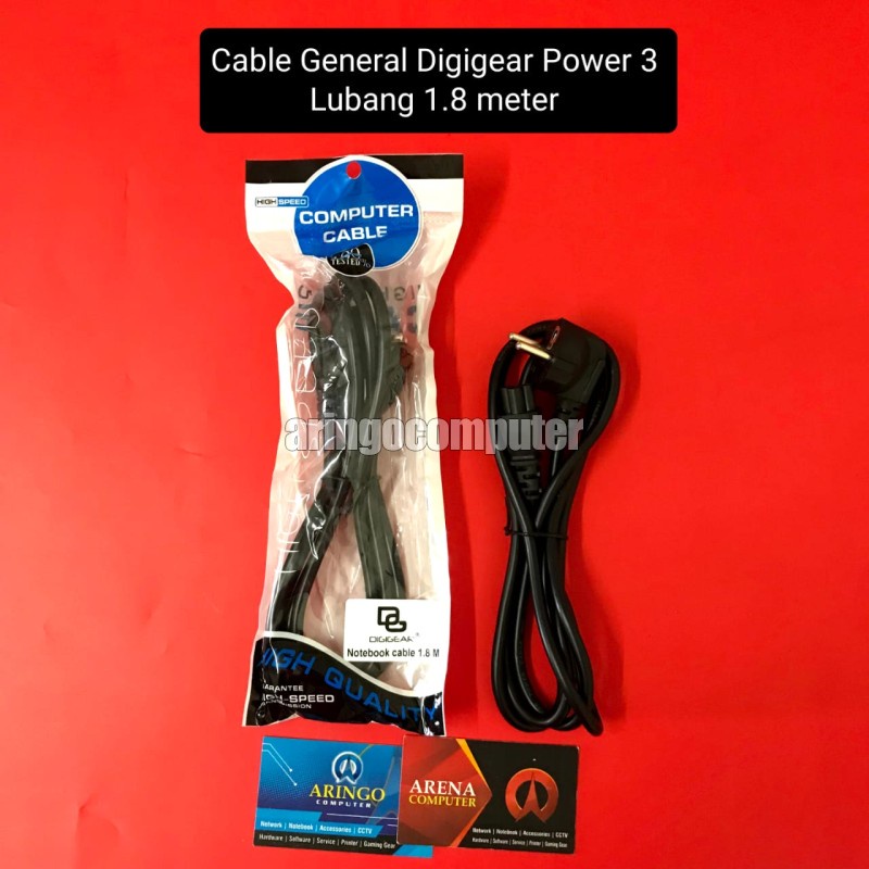 Cable General Digigear Power 3 Lubang 1.8 meter