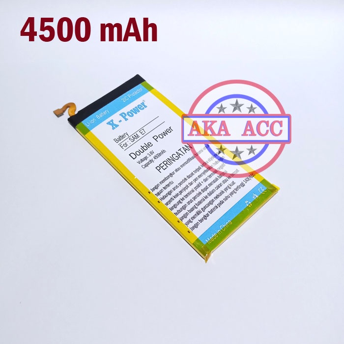 Baterai Samsung Galaxy E7 2015 E700H Batu Batre Tanam Double Power
