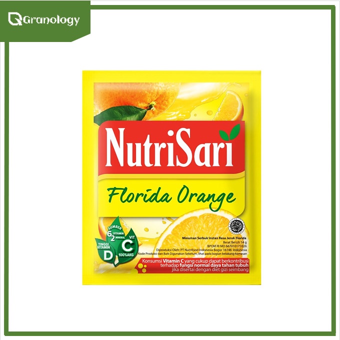 Nutrisari Florida Orange 10 sachet