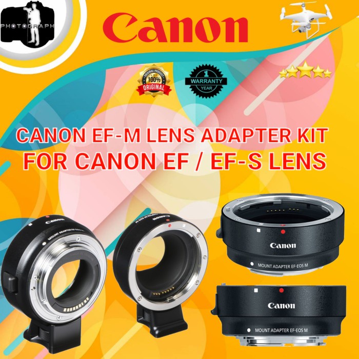 ADAPTER CANON EF-M LENS / CANON EF/EF-S LENS ADAPTER KIT
