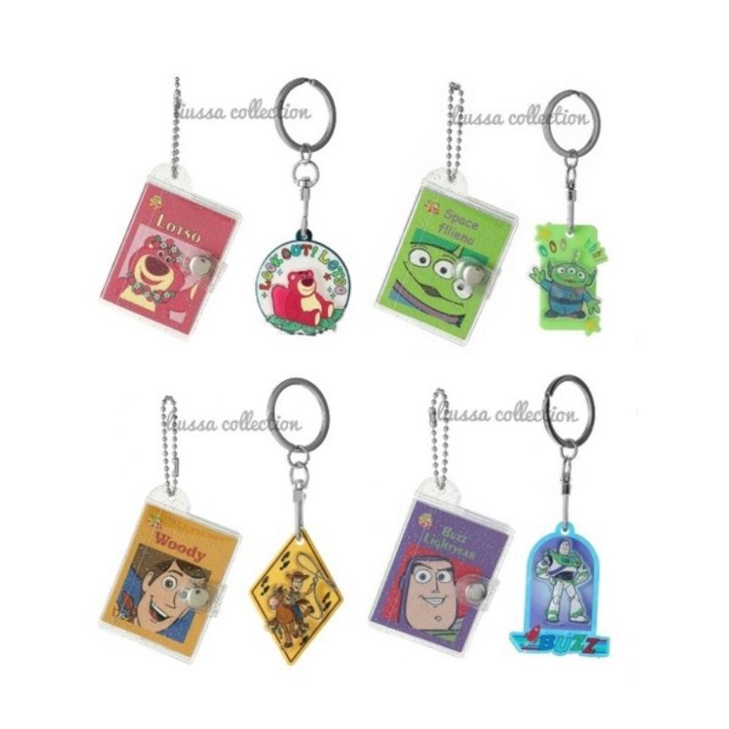 Gantungan Kunci Miniso - Toy Story Collection Keychain (1 Pair)