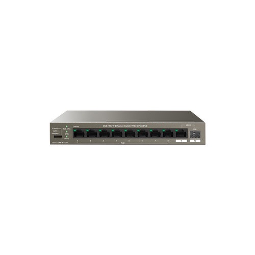 Tenda TEG1110PF-8-102W Switch POE 8 Port 1 Port Uplink 1 Slot SFP N