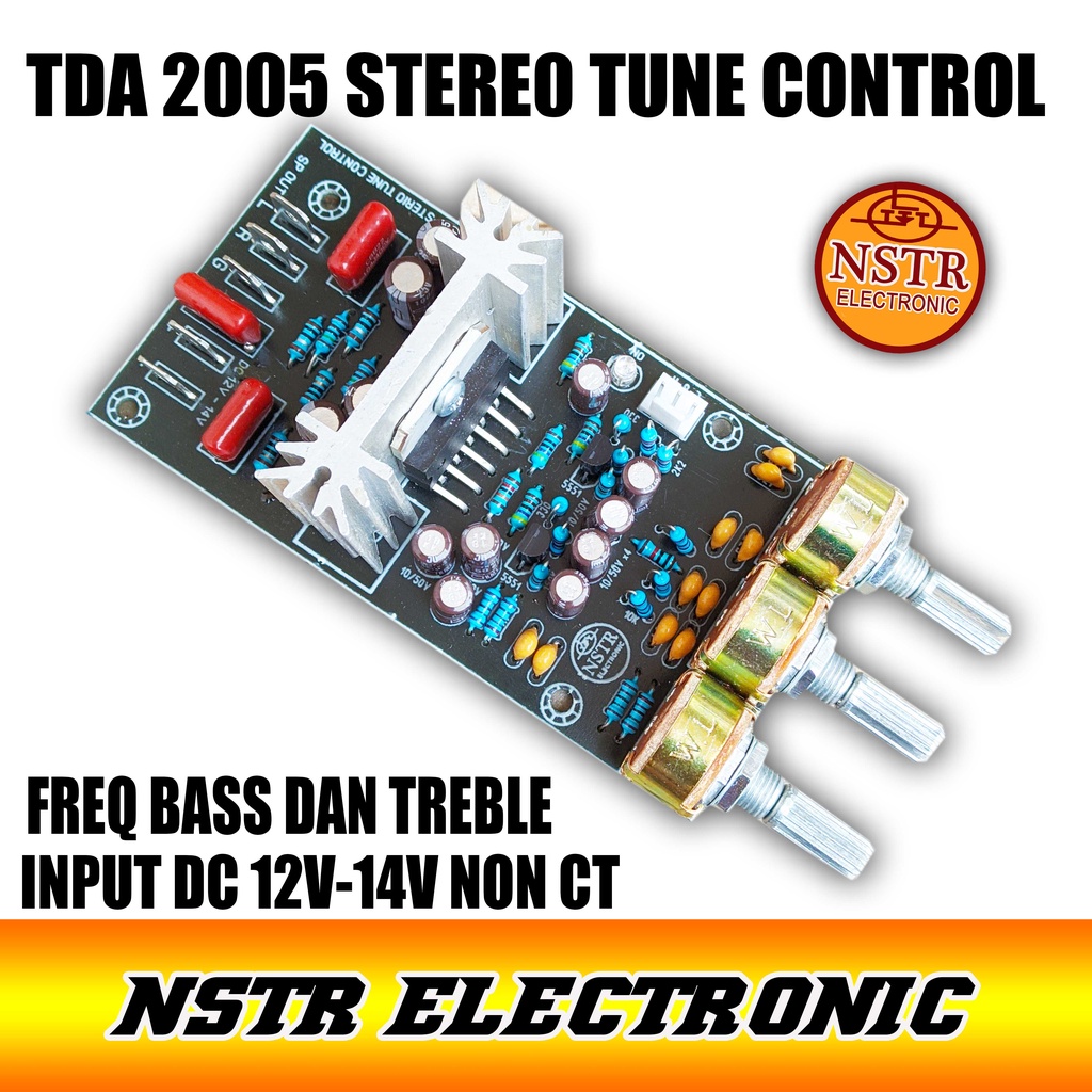 TDA 2005 KIT POWER STEREO PLUS TUNE CONTROL