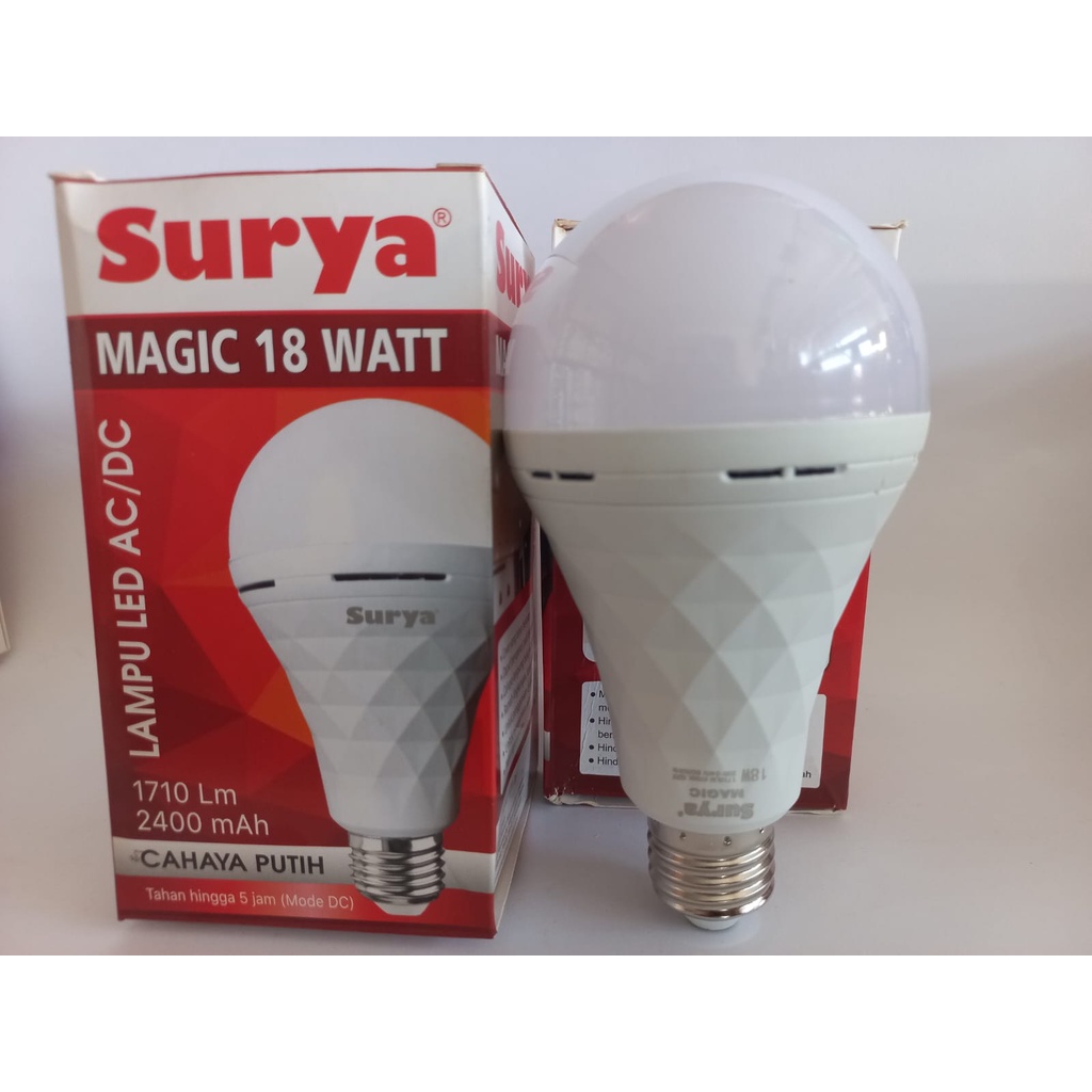 LED EMERGENCY - LAMPU PADAM SURYA 18 WATT