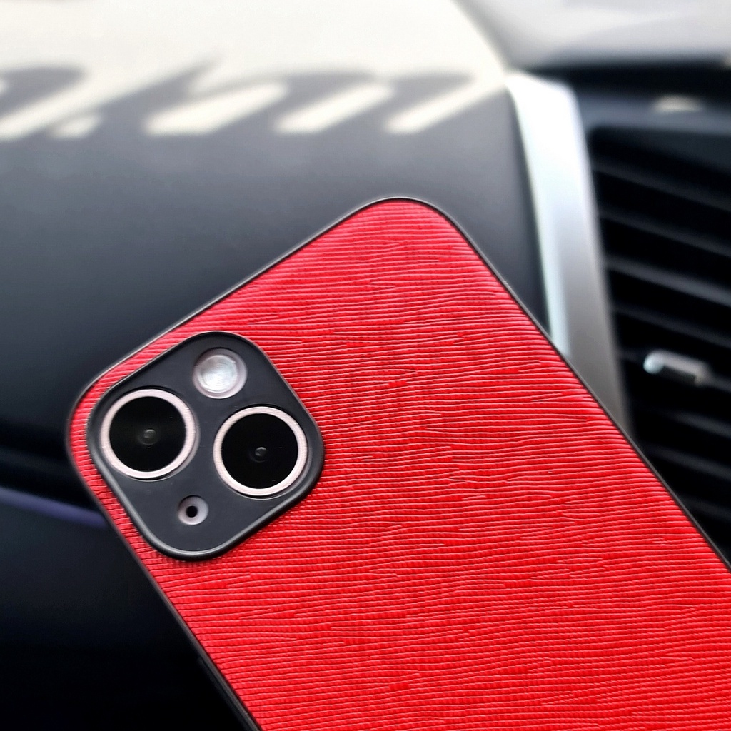 VIVO Y11 Y12 Y12i Y15 Y17 Y30 Y30i Y50 |  PR*D4 (RED) Soft Case Luxury Logo 3D Beremboss