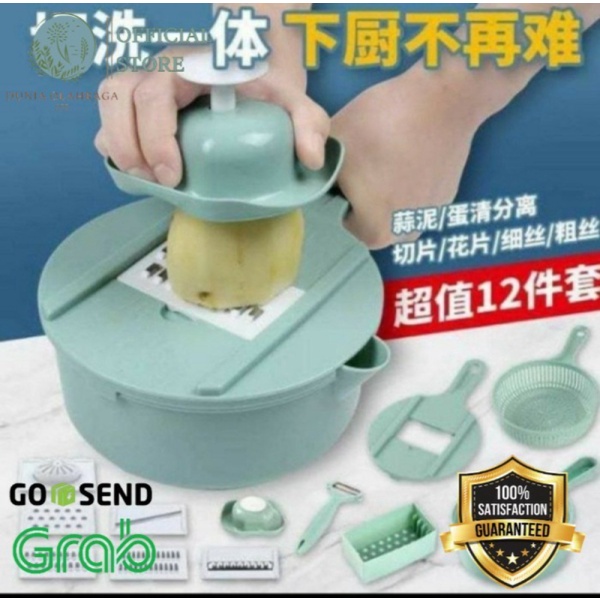 Unik RAISON MULTISLICER PEMOTONG 12IN1 DO Berkualitas