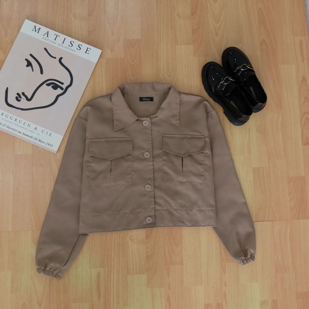 TAMMY JACKET - JAKET WANITA - JAKET OVERSIZE - UNISEX