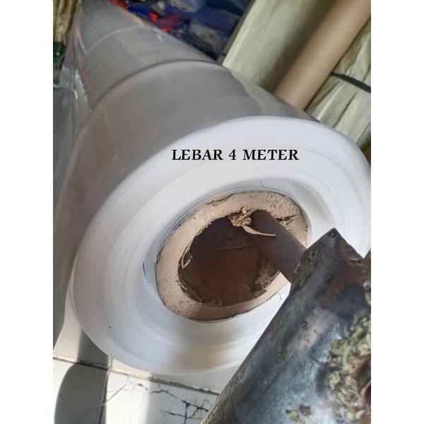 plastik uv lebar 4 meter x panjang 12 meter 200 micron