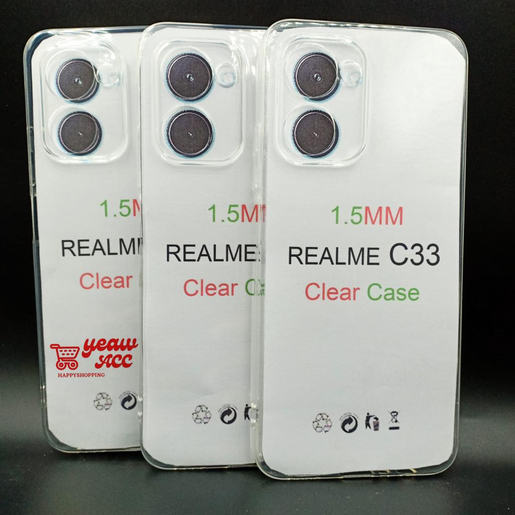 REALME C33 Case Softcase Silicon Clear HD Casing REALME