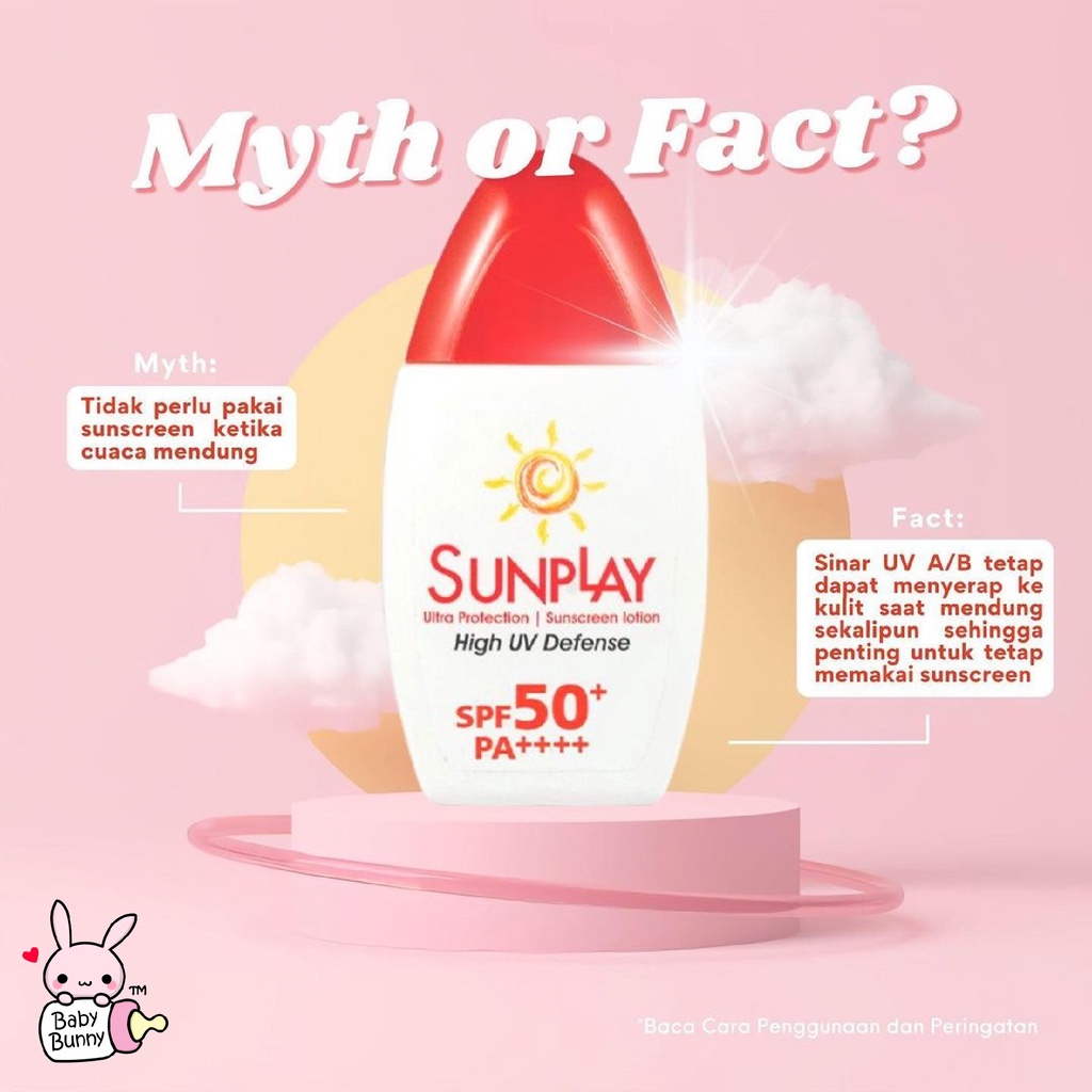 ❤ BELIA ❤ Rohto Sunplay UVA UVB SPF50 PA++++| SPF 39 PA++ | Sunblock Sunscreen Lotion High UV Defense | BPOM