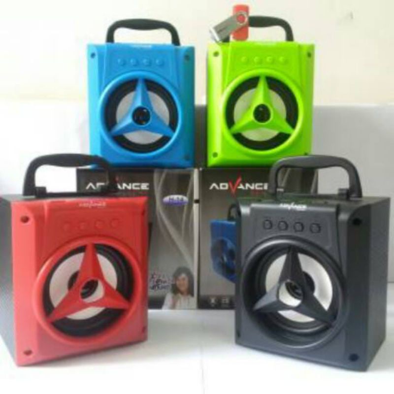 Speaker Bluetooth Portable Extra Bass Advance H14N