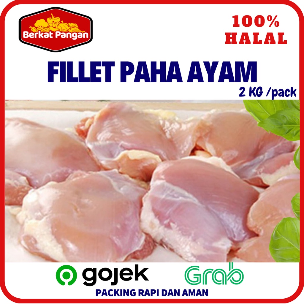 Fillet Paha Ayam Tanpa Tulang / BLP /Fillet Ayam Bagian Paha