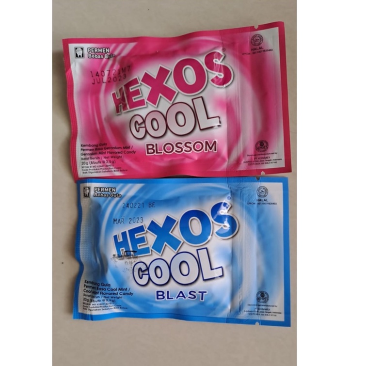 Permen Hexos Cool 20 gram