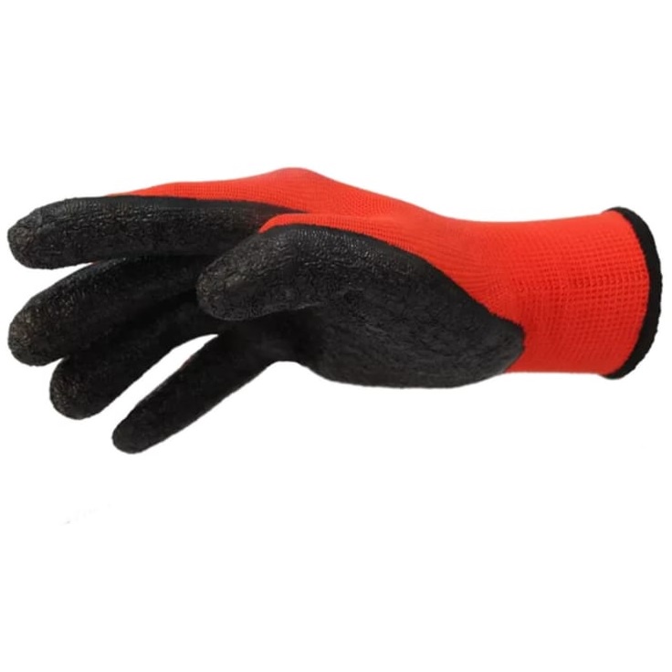 Sarung Tangan Safety Latex Coated Palm Knuckless Gloves