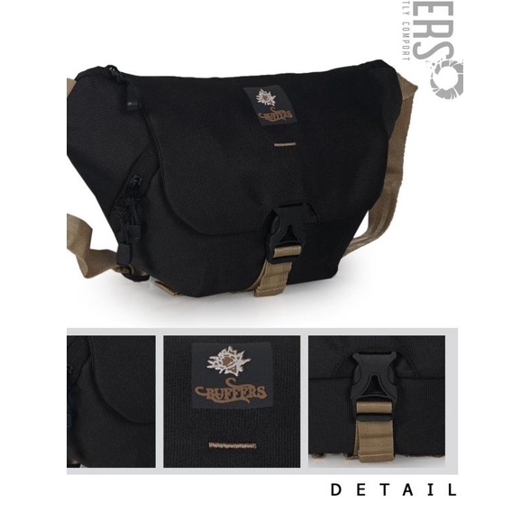 Tas Selempang Pria Buffers Slayer - Black