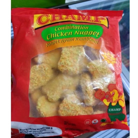 

Champ Nugget Naget Ayam 500 Gram Premium