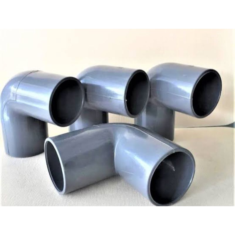 Keni Elbow 5/8 Abu Knee 17mm Sambungan Pipa Listrik PVC